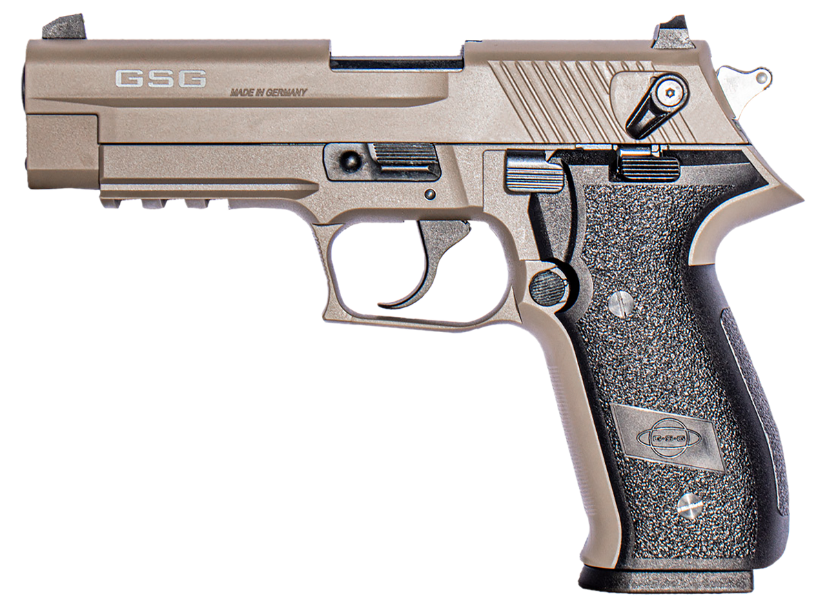 GSG FireFly 22 LR 4" 10+1 Semi-Auto Pistol - Tan — view 2