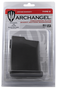 Archangel AA13410 Precision Elite 10rd 6.5 Creedmoor/308 Win Short Action Black Polymer Magazine — view 2