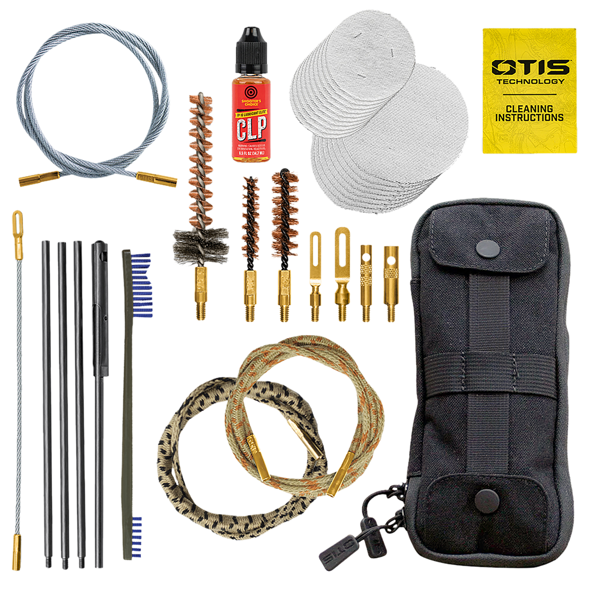 Otis Defender Cleaning Kit 5.56mm/9mm 13-Piece Handgun/Rifle — view 2