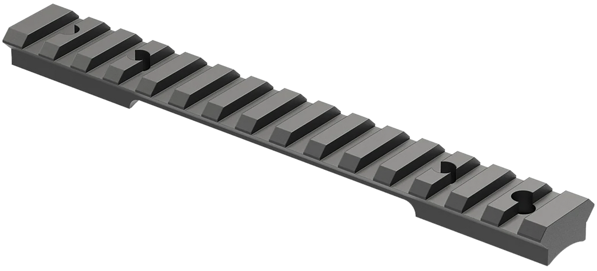 Leupold BackCountry Cross-Slot 1-Piece Scope Base Matte Black Aluminum - Ruger American Long Action — view 2