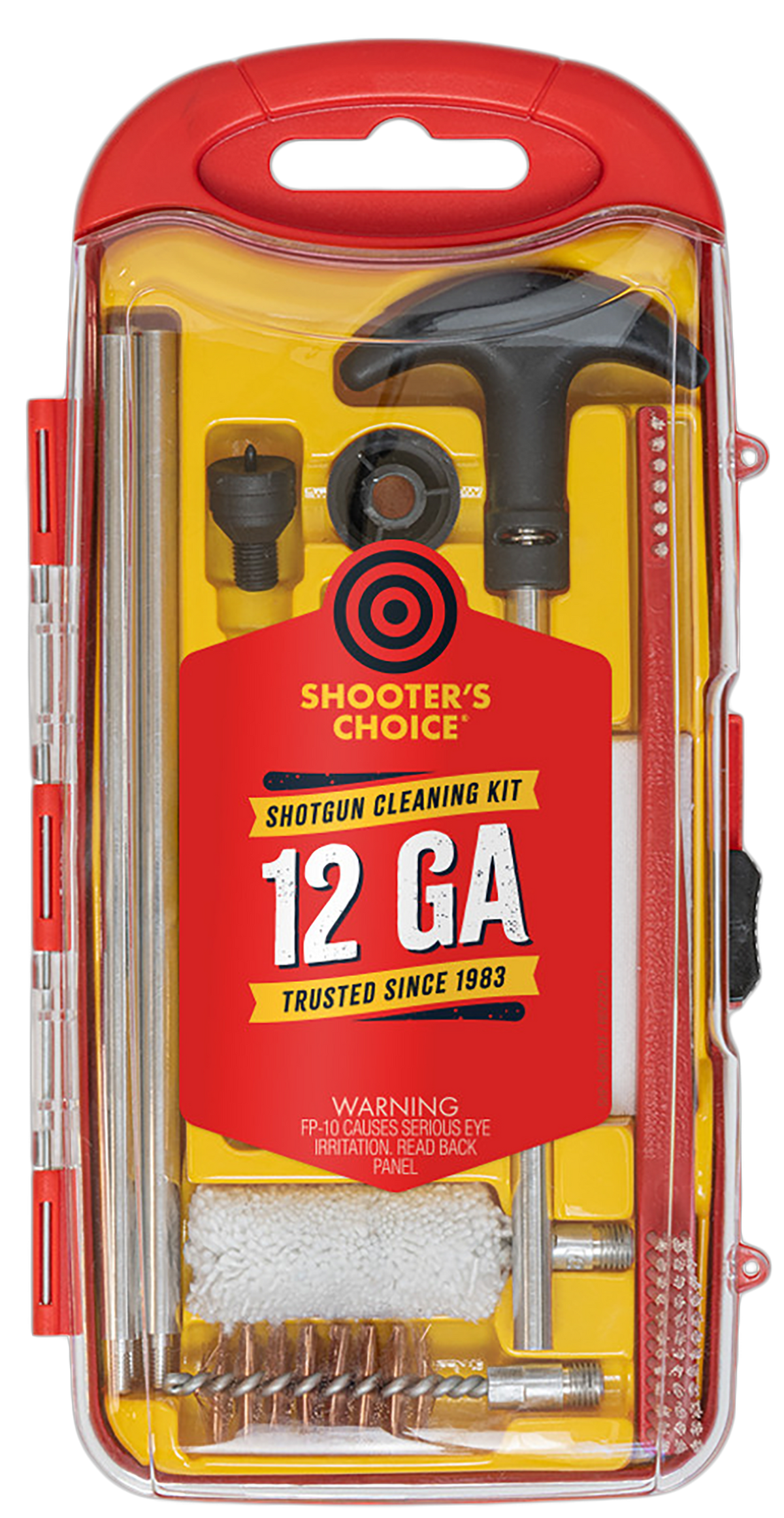 Shooters Choice SHFSRK12 Gun Rod Cleaning Kit 12 Gauge 13-Piece Shotgun — view 2