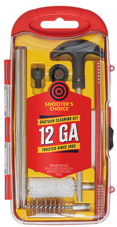 Shooters Choice SHFSRK12 Gun Rod Cleaning Kit 12 Gauge 13-Piece Shotgun — view 2