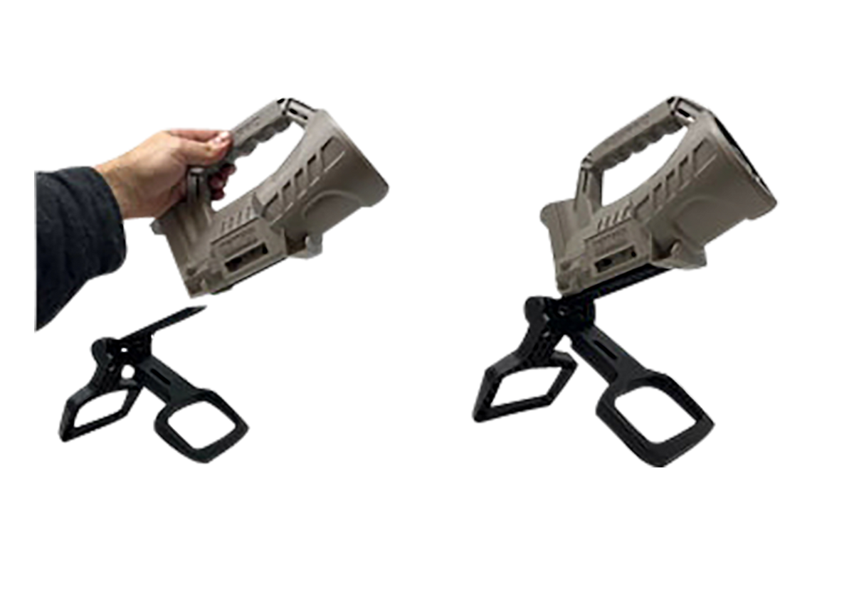 Foxpro Handle Stand - Elevates Hellcat/Pro/Prowler/Patriot/Inferno Game Calls - Black Glass Filled Nylon — view 2