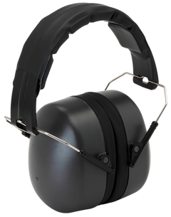 Pyramex PM3011 Ear Muff Foam 26 dB Over the Head Gray Earmuffs - 1 Pair — view 2