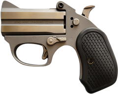 Bond Arms Honey B Stinger RS 22 LR 3" 2-Rd Break-Action Derringer - Matte Stainless/Black B6 Grips — view 2