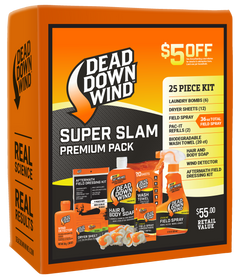 Dead Down Wind Super Slam 25-Piece Odor Eliminator Kit Unscented — view 2