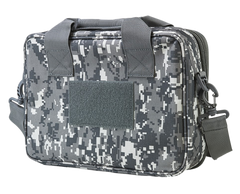 NcStar VISM Double Pistol Range Bag Digital Camo 13" x 10" Pistol Case — view 2