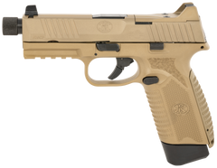 FN 545 Tactical 45 ACP 4.71" 10+1 Semi-Auto Pistol - FDE Optic Cut Slide — view 2