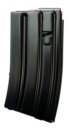 Global Ordnance AR-15 5.56x45mm NATO, 223 Rem 10rd 10/20 Steel Magazine - Black — view 2