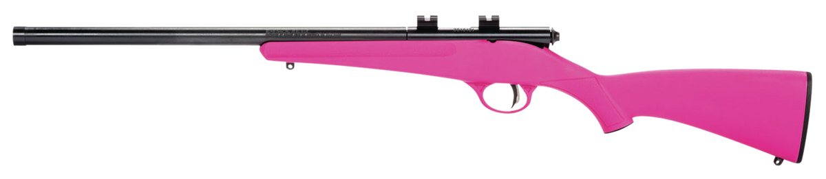 Savage Rascal FLV-SR 22 LR 16.12" 1-Rd Bolt Action Youth Rifle - Pink Synthetic — view 2