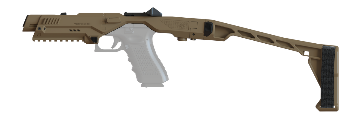 Roni Corp Nano Roni Glock 17/19 Stabilizing Brace - FDE — view 2