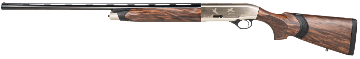 Beretta A400 Upland 20 Gauge 28" 2+1 Semi-Auto Shotgun - Kick-Off, Nickel Engraved, Walnut — view 2