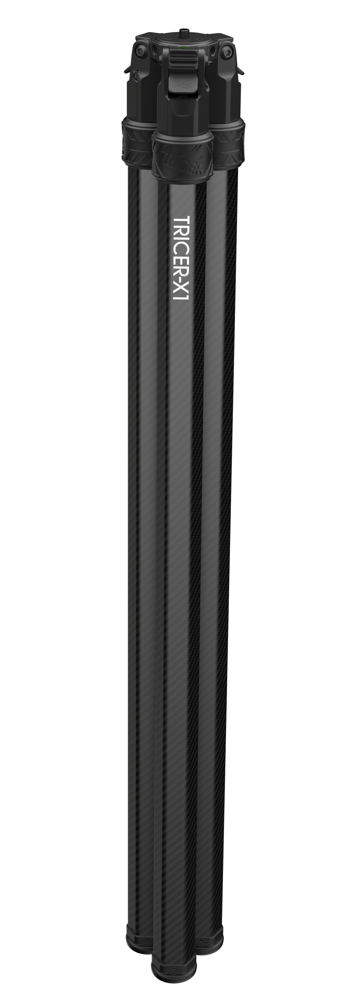 Tricer X1 Carbon Fiber Competition Shooting Tripod - Black — view 2