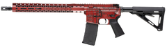 Black Rain Ordnance Spec 15+ We The People 5.56x45mm NATO 16" 30+1 Semi-Auto AR-15 Rifle - Red Battleworn with Deep Engraving — view 2