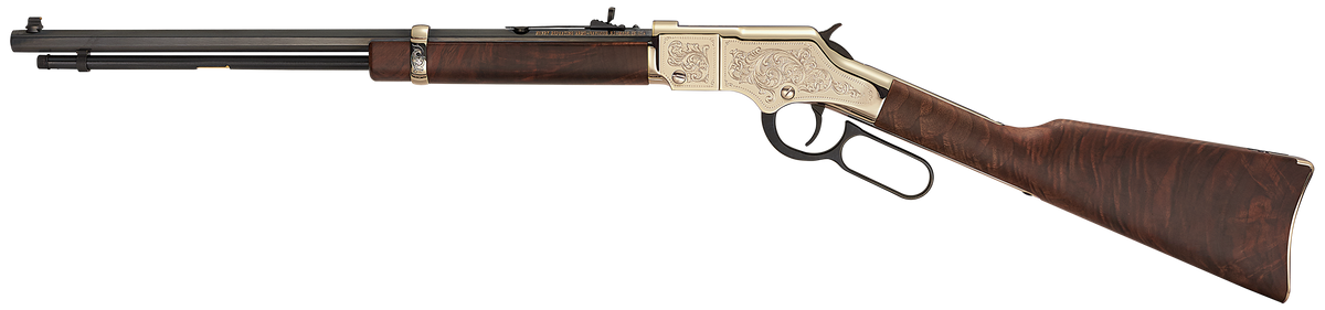 Henry H004D4 Golden Boy Deluxe 4th Edition 22 S/L/LR 20" 16 LR/21 Short Lever-Action Rifle — view 2