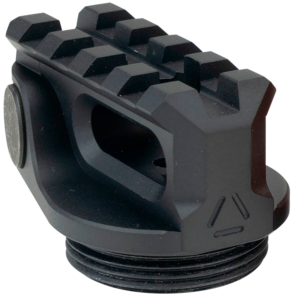 Strike Industries AR Picatinny Stock Adapter Black Anodized 6061-T6 Aluminum — view 2