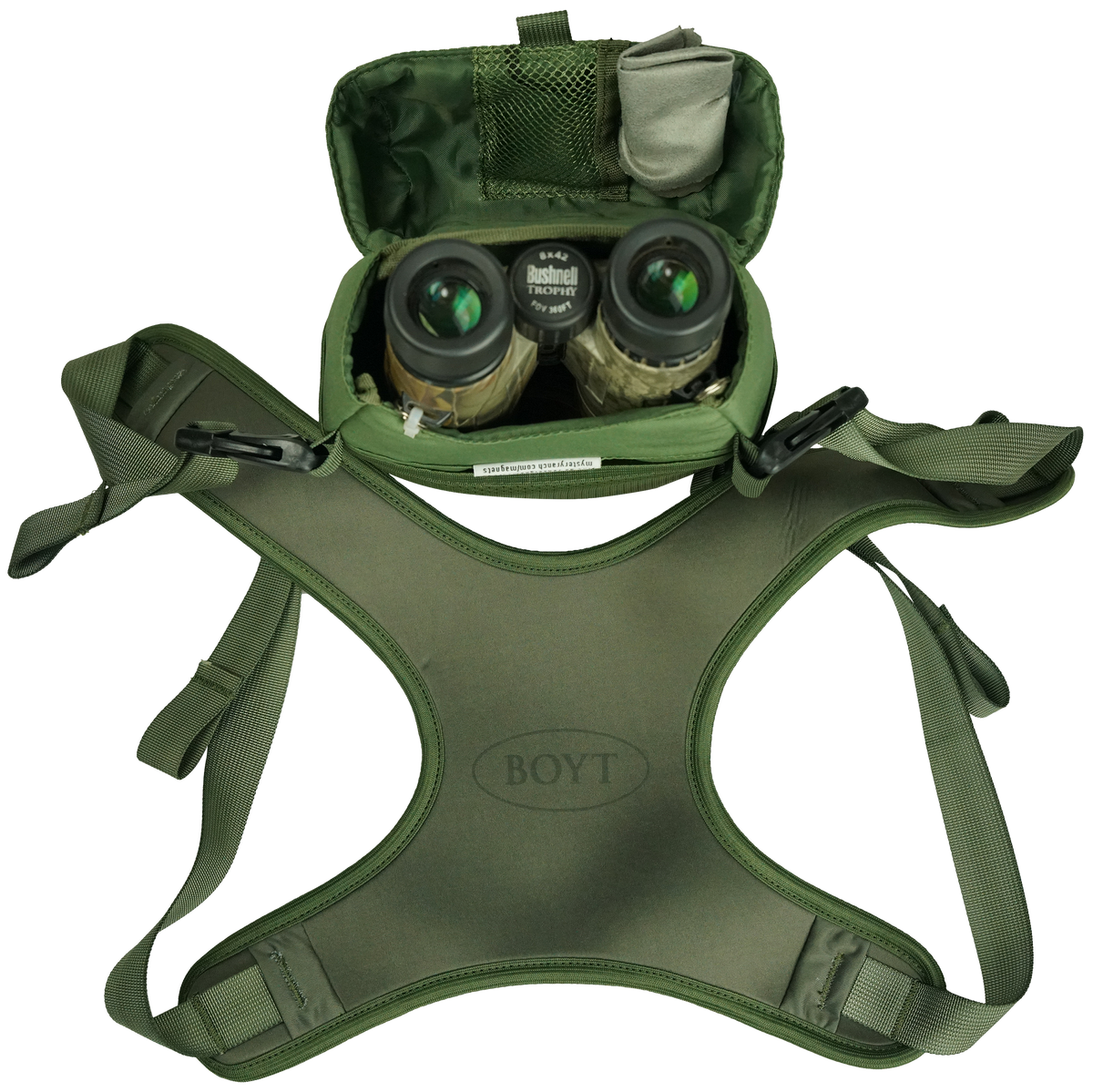Boyt Harness BCH15-XL Bino Case & Harness Sage Nylon — view 2