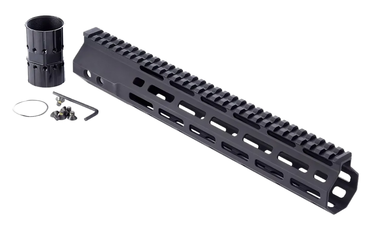 Wilson Combat AR-10 12.6" M-LOK Free-Float Aluminum Handguard - Black — view 2