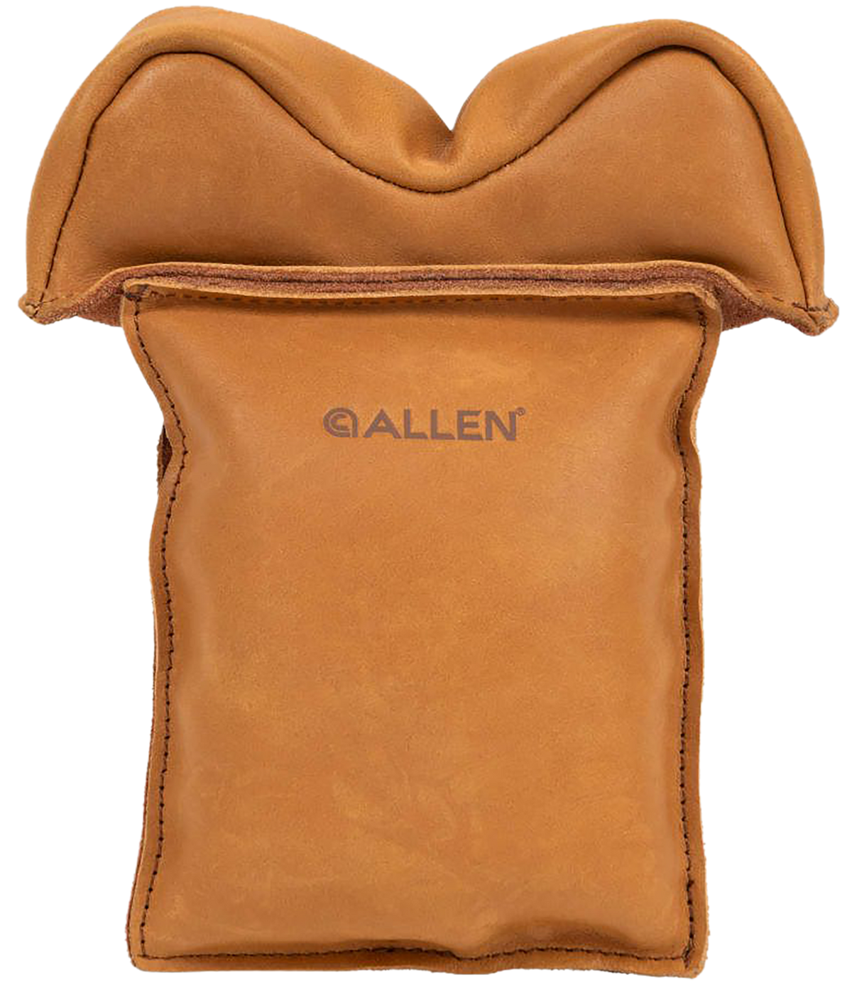 Allen Boulder Window Mount Leather Shooting Rest - Light Brown — view 2