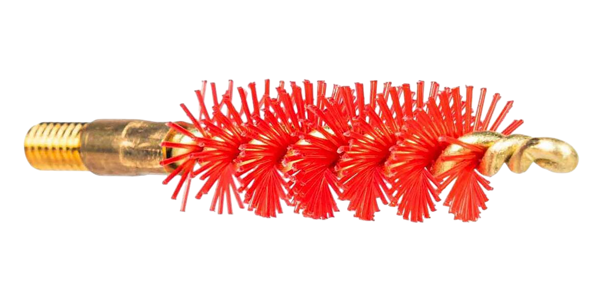 Tapco Pistol Brush 38/357/9mm Nylon Bristle 2-Pack - Heavy Duty Red — view 2