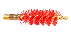 Tapco Pistol Brush 38/357/9mm Nylon Bristle 2-Pack - Heavy Duty Red — view 2