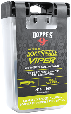 Hoppes BoreSnake Viper .416/.44/.45-70/.458/.460 Cal Rifle Bore Cleaner Rope - Bronze Bristle — view 2