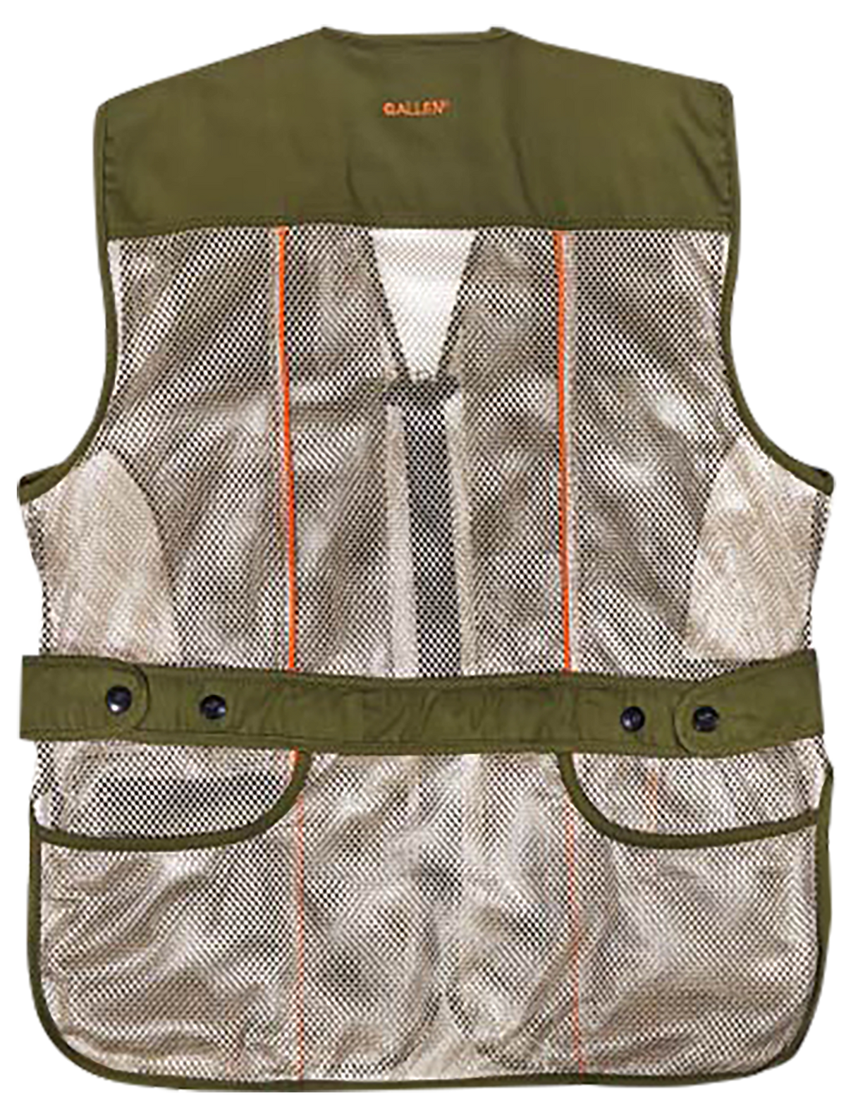 Allen 22612 Ace Shooting Vest XL/XXL Olive/Tan — view 2