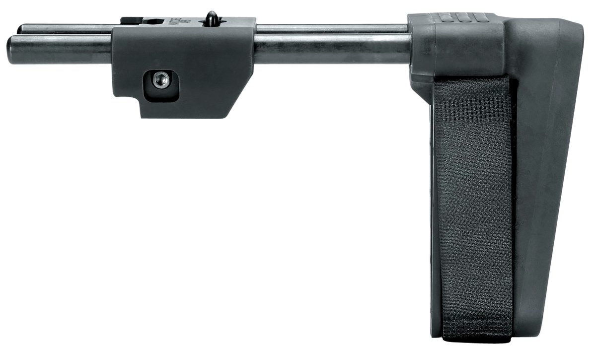 SB Tactical MPX PSB Pistol Stabilizing Brace 3-Position Black Elasto-Polymer for Sig MPX/MCX — view 2