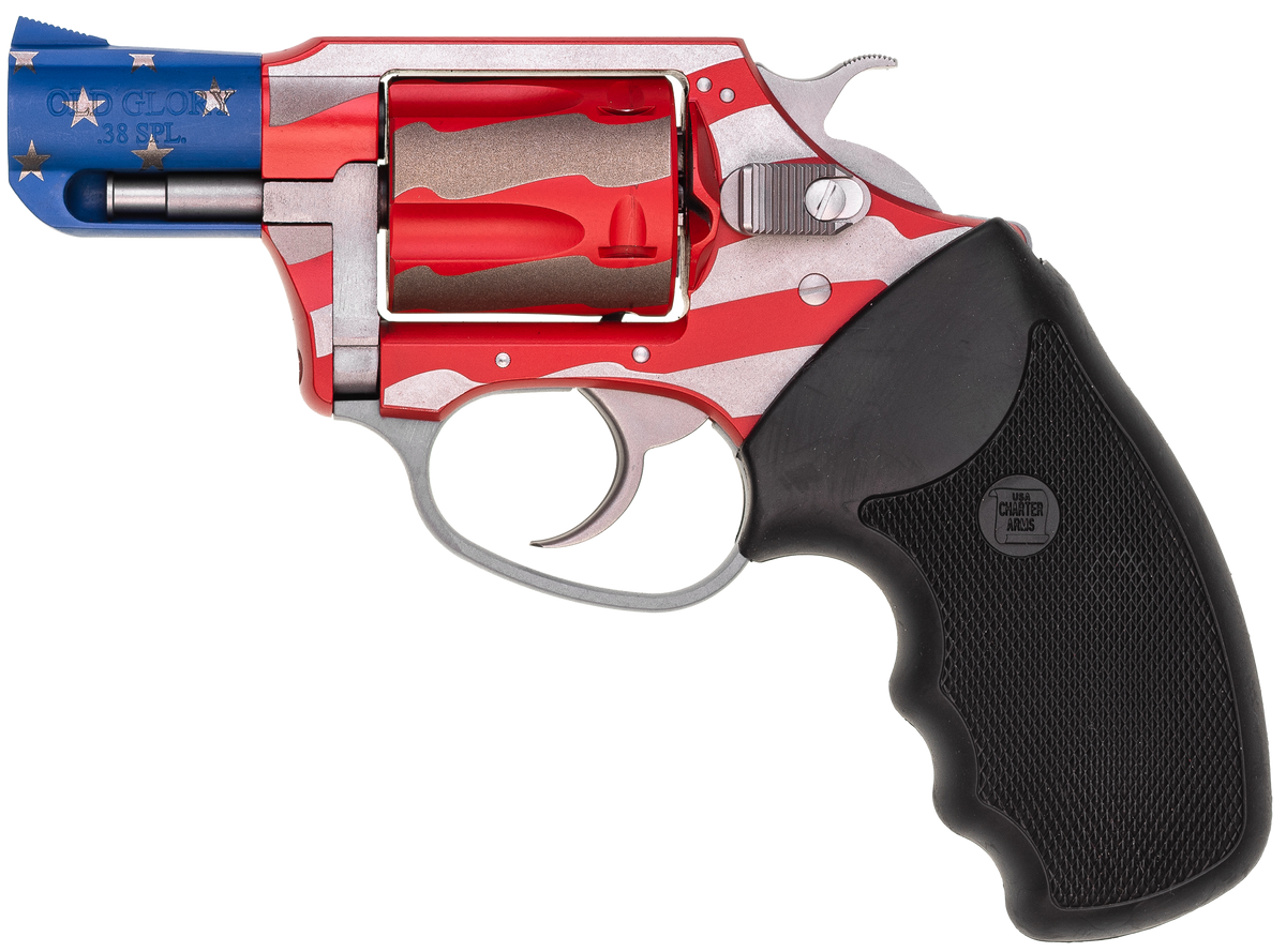 Charter Arms Undercover The Old Glory 38 Special 2" 5-Shot SAO Revolver - American Flag Aluminum — view 2