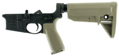 BCM LRG-STK-MOD-0 Lower MOD 0 Multi-Caliber AR-Platform 7075-T6 Aluminum Black Cerakote Flat Dark Earth Pistol Grip & Stock - Semi-Complete Lower — view 2