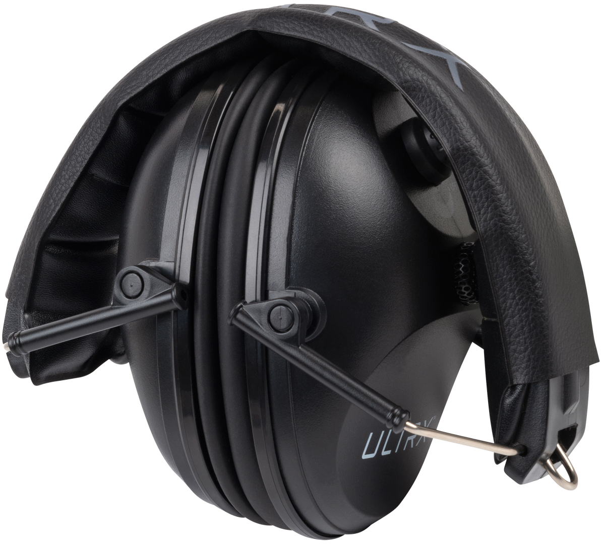 Allen 4114 Ultrax Electronic Earmuff 23 dB Black Over the Head — view 2