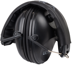 Allen 4114 Ultrax Electronic Earmuff 23 dB Black Over the Head — view 2