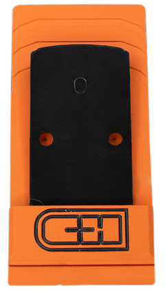 C&H Precision SG69RSHFIL Sig P226/P229 RX Series Optic Adapter Plate - Trijicon/Holosun Footprint - Black Anodized — view 2