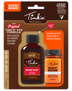 Tinks #69 Doe-In-Rut Value Pack Deer Attractant 2 oz Squeeze Bottle w/ Scent Bomb — view 2
