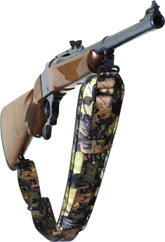 Outdoor Connection Super Sling 1" Padded Mossy Oak New Break-Up Nylon Talon QD Swivel - Adjustable Rifle/Shotgun — view 2