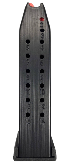 Arex Delta M 9mm Luger 15-Rd Pistol Magazine - Black — view 2
