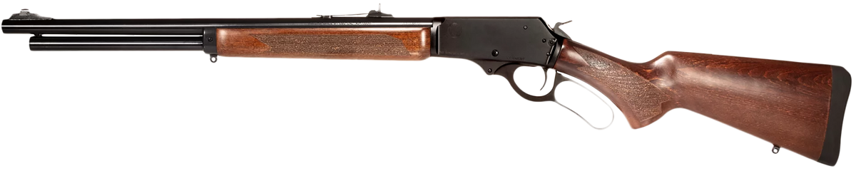 Rossi R95 45-70 Gov 22" 6+1 Lever Action Rifle - Black Oxide Hardwood — view 2