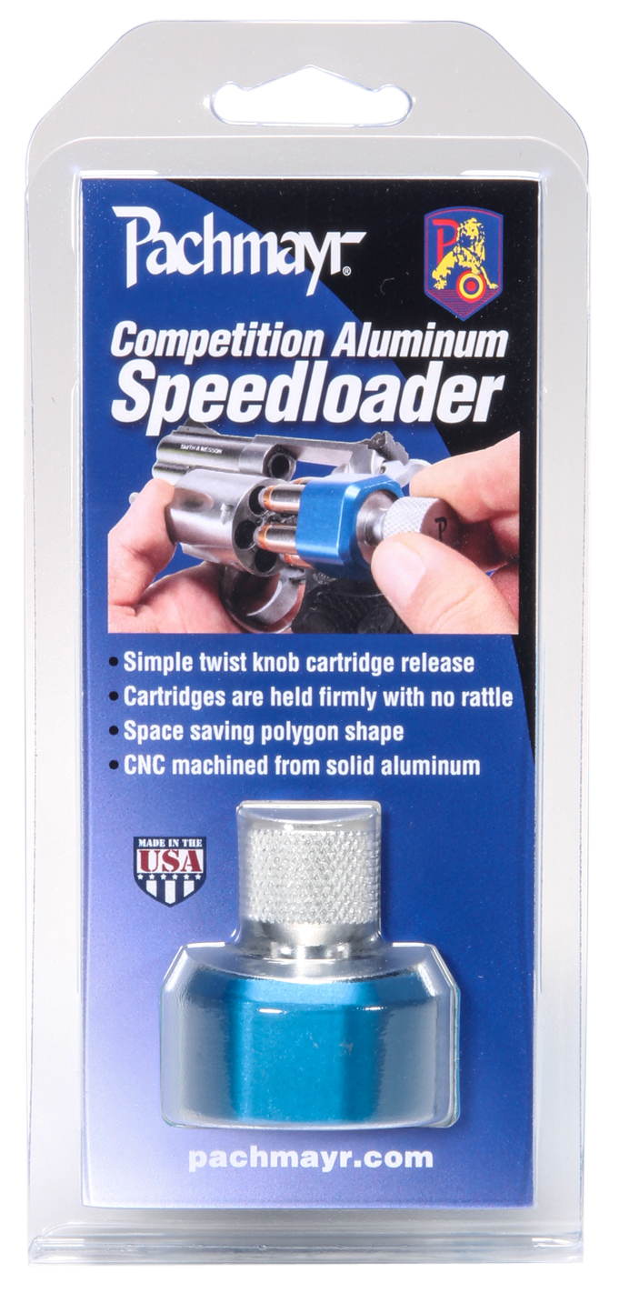 Pachmayr 02652 Competition Speedloader Aluminum Blue for S&W K-Frame 6-Rd — view 2
