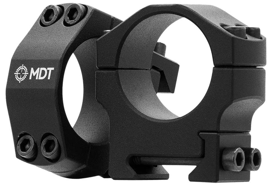 MDT Premier Scope Ring Set 30mm Medium 1" Lightweight Black Aluminum — view 2