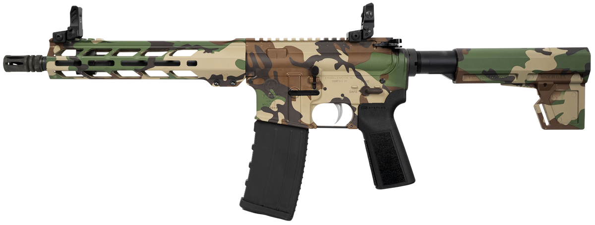 Hi-Point HP-15 300 Blackout 10.5" 30+1 Semi-Auto Pistol - M81 Woodland Camo — view 2