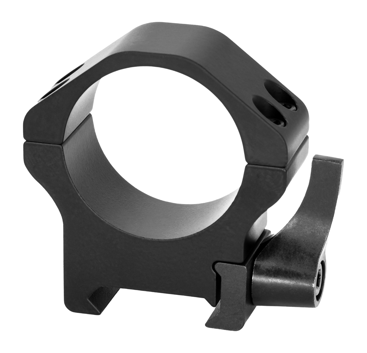 Warne 501LM Maxima 1" QD Medium Matte Steel Scope Rings — view 2
