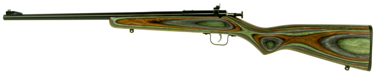 Crickett KSA2252 Youth 22 LR 16.12" 1-Rd Bolt Action Rifle - Camo Laminate Stock — view 2