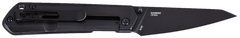 Columbia River CRKT 2670 Straight 2.60" Folding Wharncliffe Plain D2 Steel Black Oxide Black G10 Handle — view 2