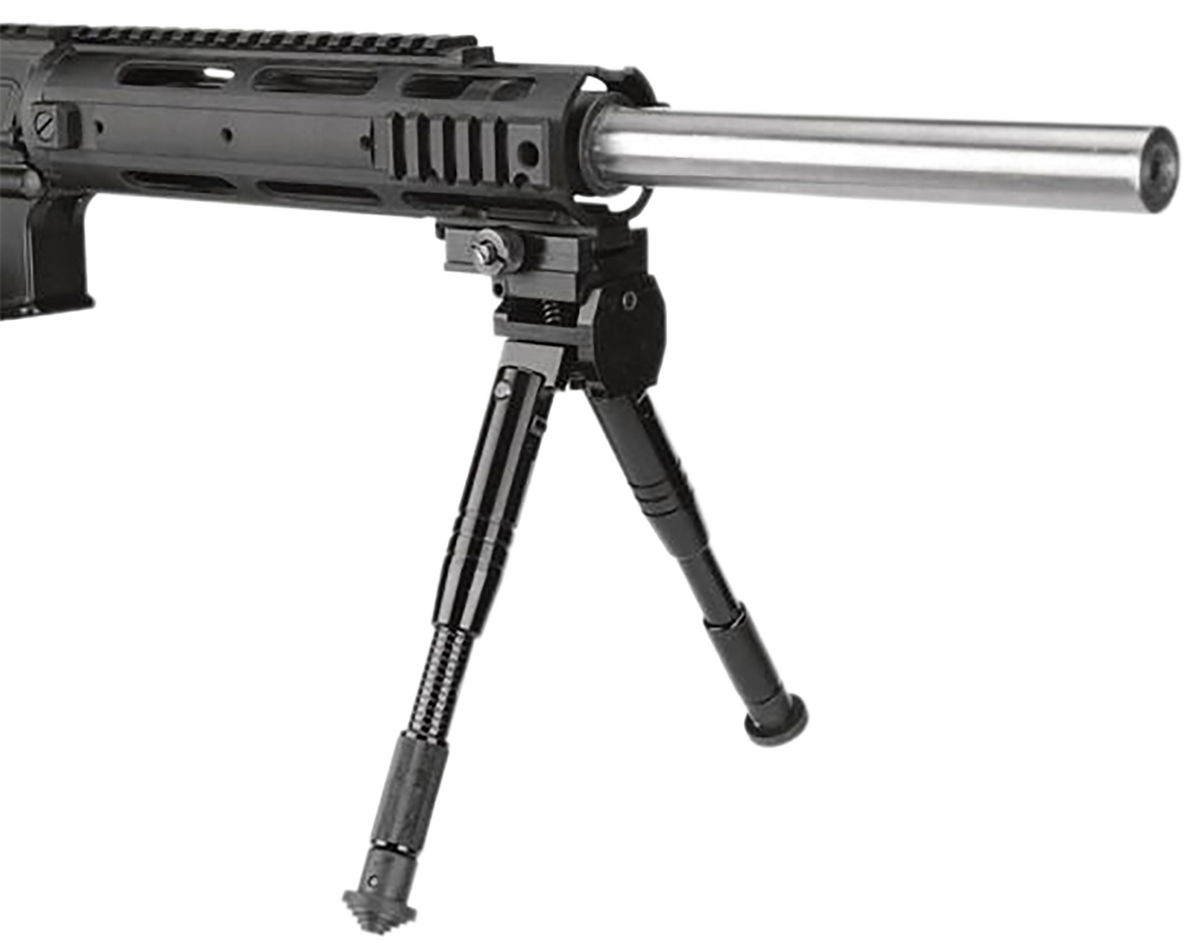 Caldwell AR Bipod Prone 7.5"-10" Matte Black Aluminum — view 2