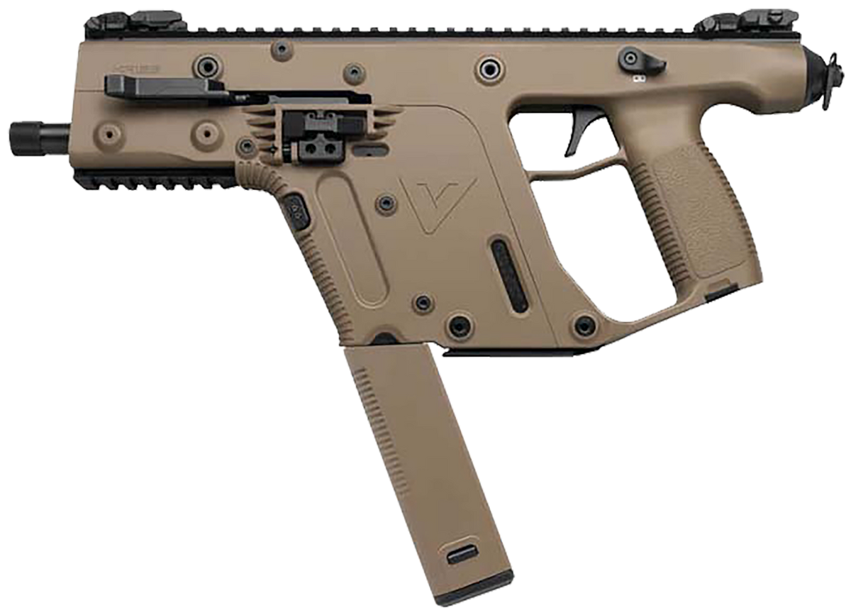 Kriss USA Vector SDP Gen2 10mm Auto 5.50" 33+1 Semi-Auto Pistol - FDE / Black Nitride — view 2