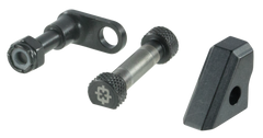Cross Armory Flop Stop + Pin Pal Black Melonite 4140 Steel AR-15/M16/M4 — view 2