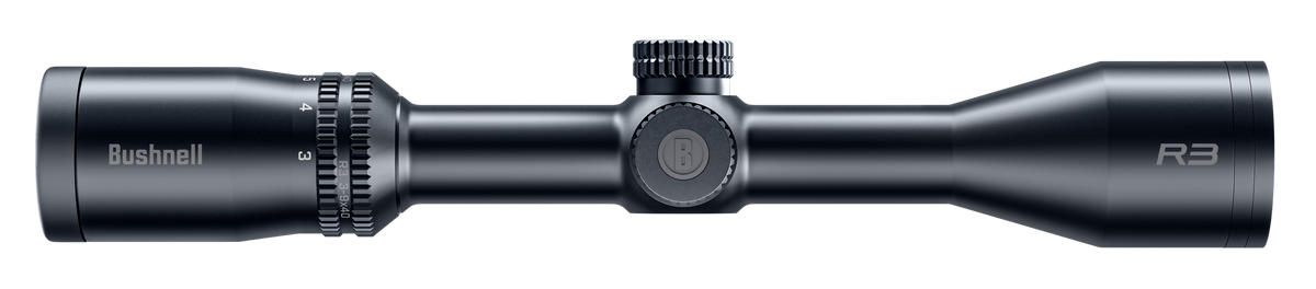 Bushnell R3 3-9x40mm Riflescope DOA-QBR Reticle 1" Tube Matte Black — view 2