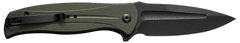 Civivi Knives Incindie 3.48" Folding Spear Point Plain 14C28N - Black Stonewash OD Green G10 — view 2