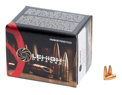 Lehigh Defense Controlled Chaos .223 Rem/.22-250 Rem/.22 Hornet/5.56x45mm NATO .224 32gr Copper Bullets - 50/Box — view 2