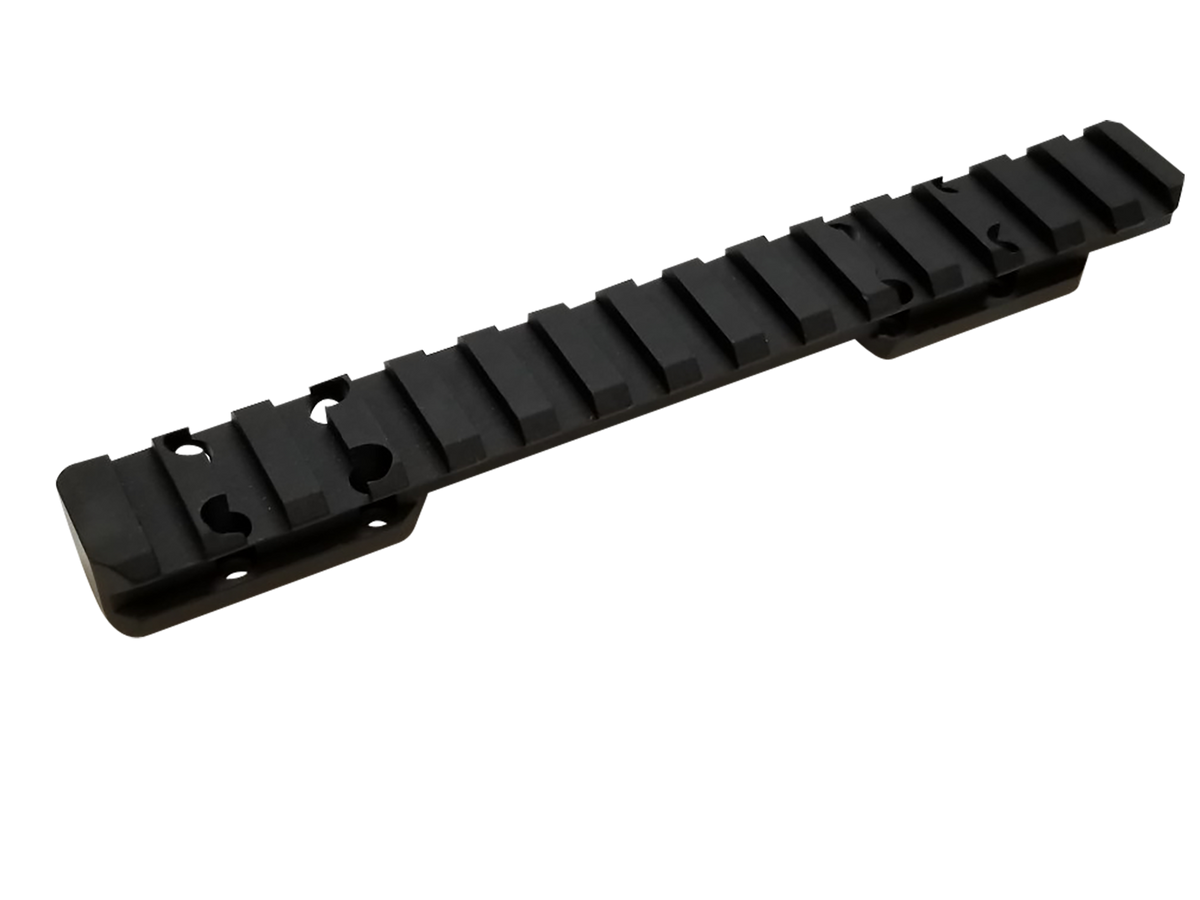 Talley Browning X-Bolt Picatinny Rail Black Anodized 6061 Aluminum Magnum Action 0 MOA — view 2